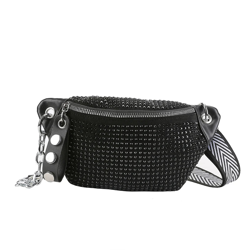 Sac banane clouté femme