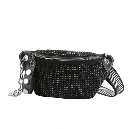 Sac banane clouté femme