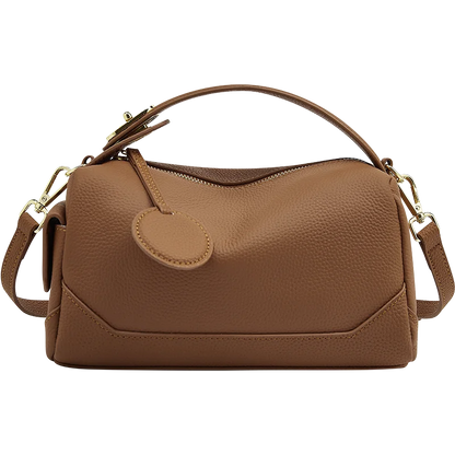 FOXER 2026 Nouveau Sac à Bandoulière pour Femme en Cuir Véritable, Sac à Main Grande Capacité, Sac Bandoulière Polyvalent pour Femme, Sac Oreiller