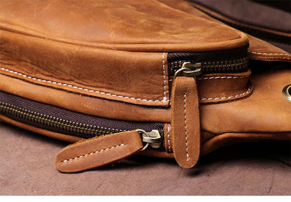 sac banane bandouliere cuir