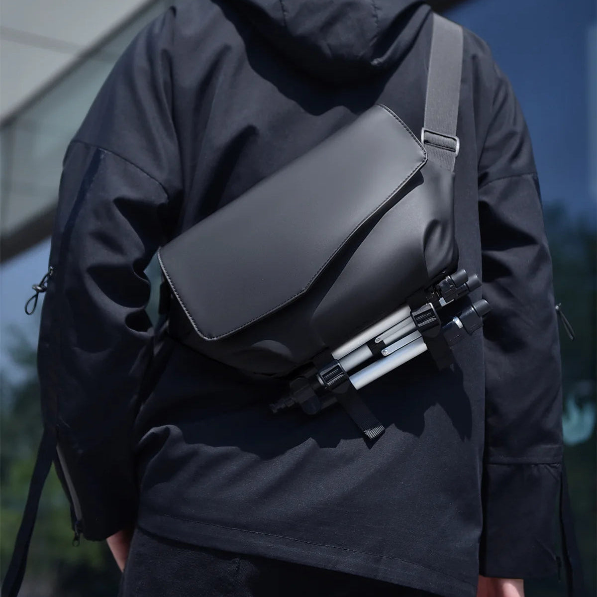 Sac bandoulière homme design
