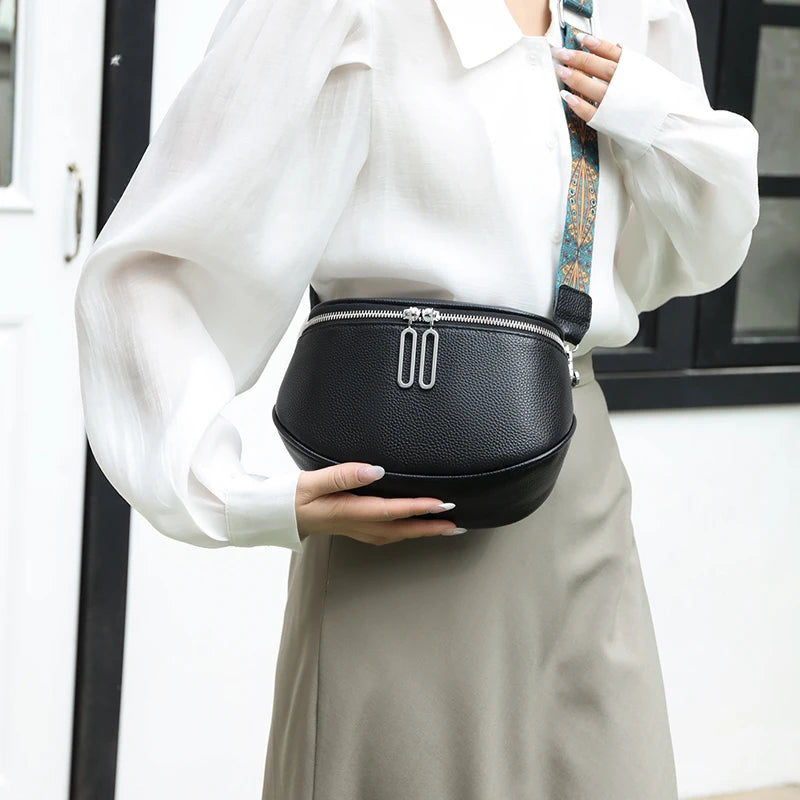 Sac banane femme vert