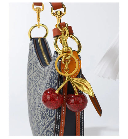 Porte clé cerise