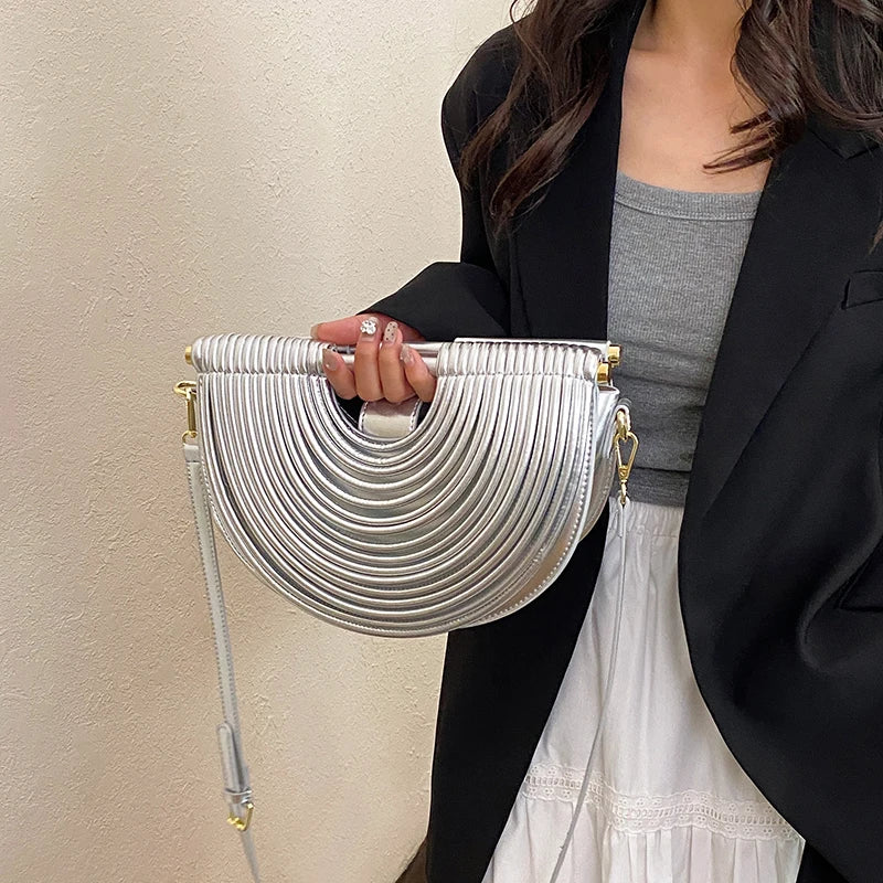 Sac demi-lune luxe