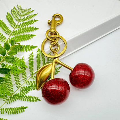 Porte clé cerise