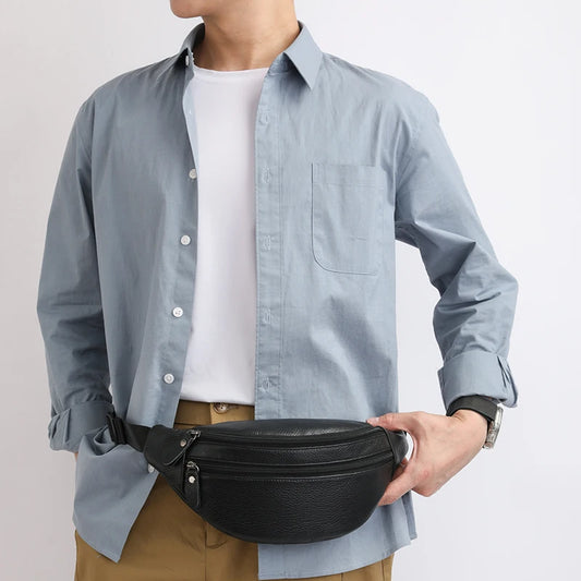 Sac banane double poche