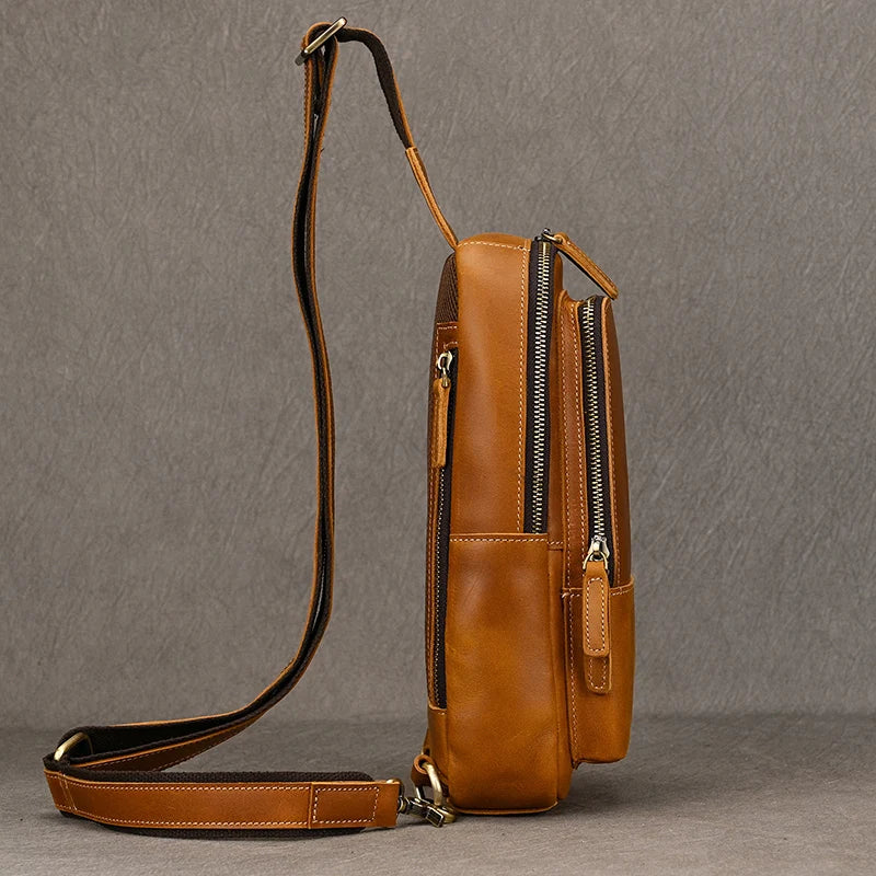 Sac banane cuir pour homme