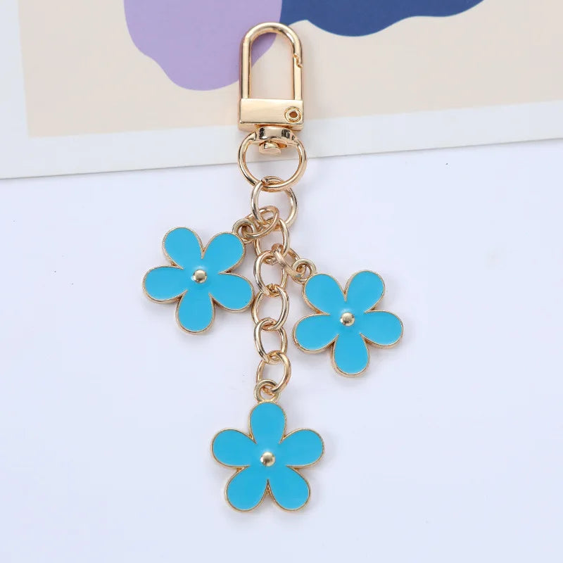 Porte clé fleur