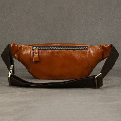 Sac banane ceinture homme cuir