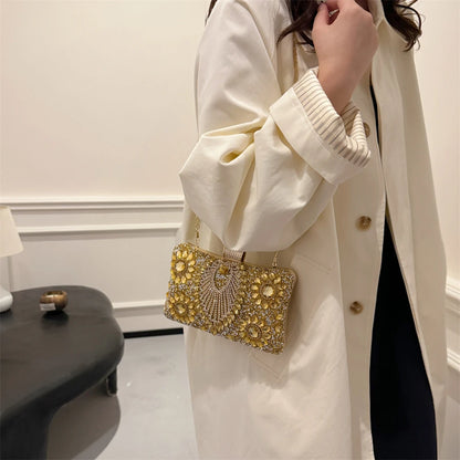 sac de luxe femme pochette soirée femme sac de soirée pour femme Pochettes de soirée en biscuits étincelants pour femmes, sac à bandoulière QueParty Gemstone, sacs à main de créateur, luxe, mariage, Rh, 2024