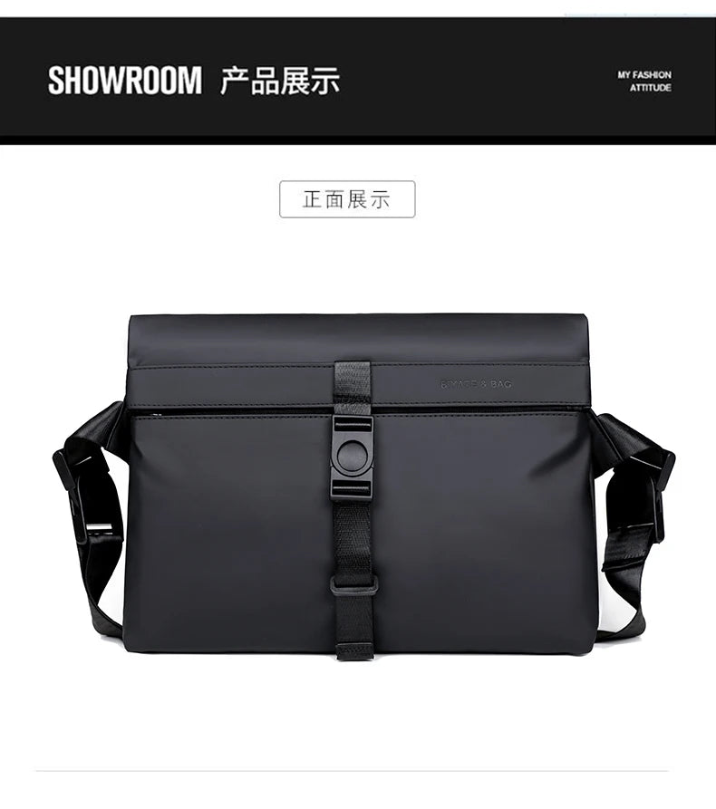 Oxford Messenger Hobos Sac à main pour homme, sac à main pour homme, haute qualité, mince, grande capacité, initié