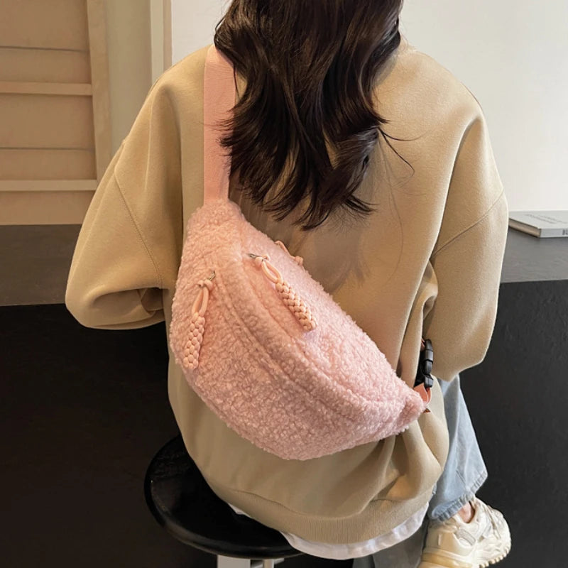 Sac banane moumoute femme