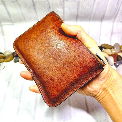 Pochette cuir ceinture