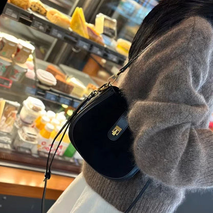 Sac à bandoulière en cuir de vache véritable pour femmes, sac à main en cuir véritable de vache souple, sacs à bandoulière Design de luxe à la mode