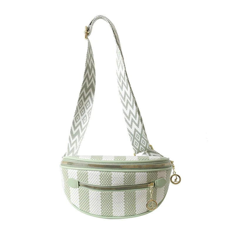 Sac banane rayé
