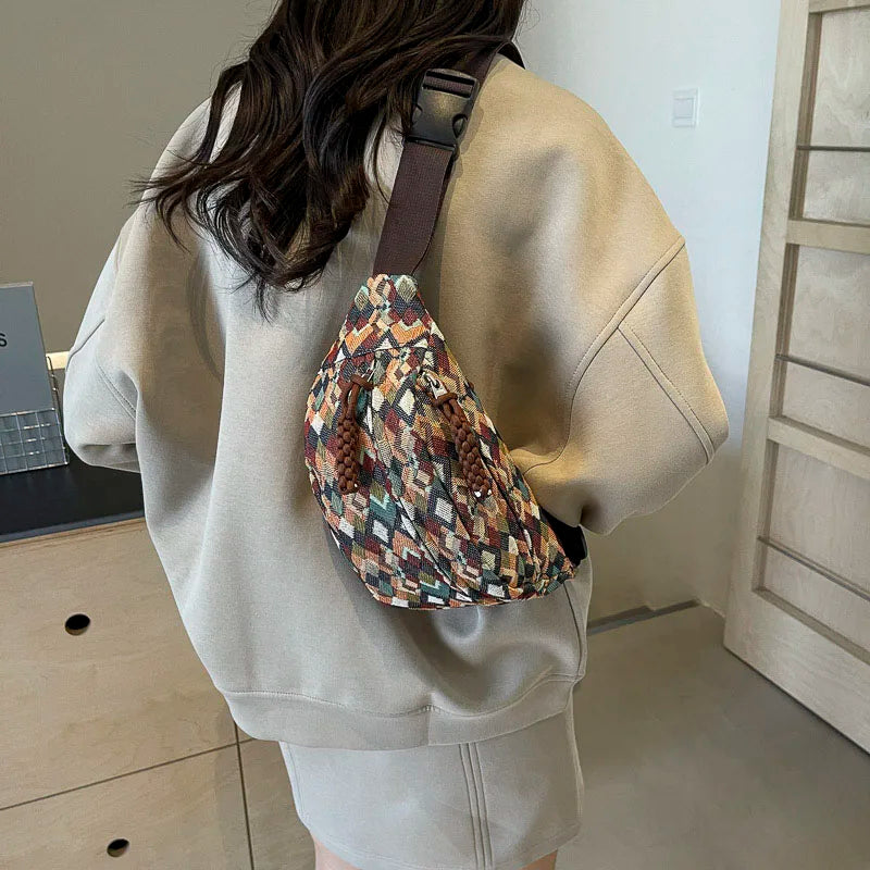 Sac banane ethnique
