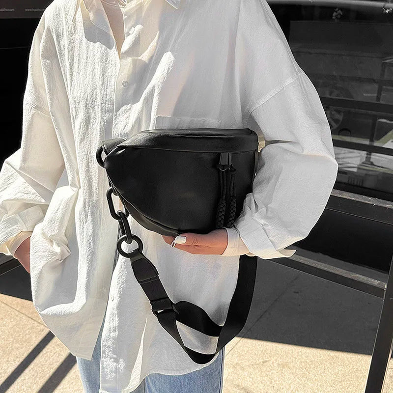 Sac banane femme noir