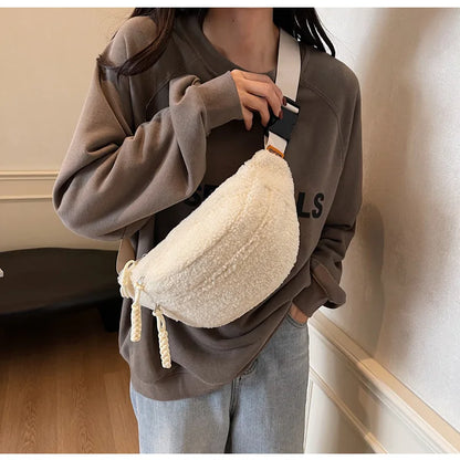 Sac banane moumoute femme