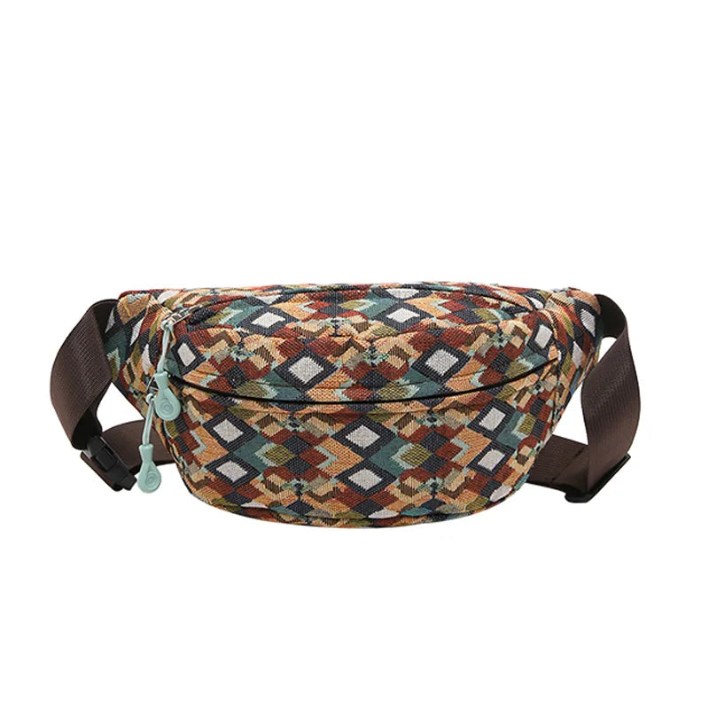 Sac banane ethnique femme