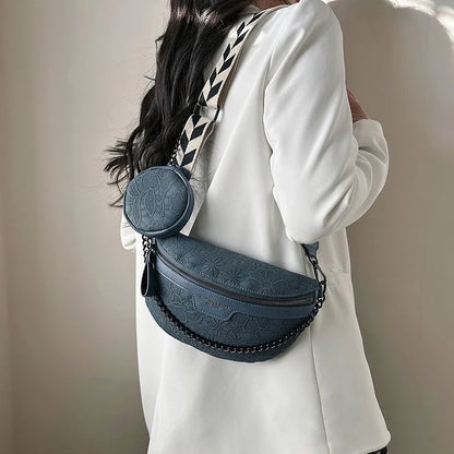 Sac banane femme fleuri