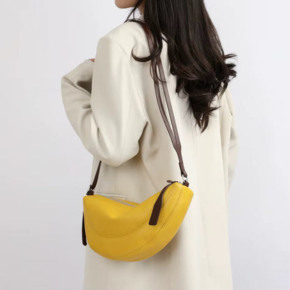 Sac demi-lune cuir