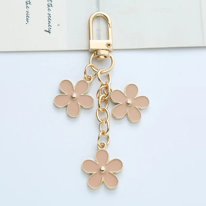 Porte clé fleur