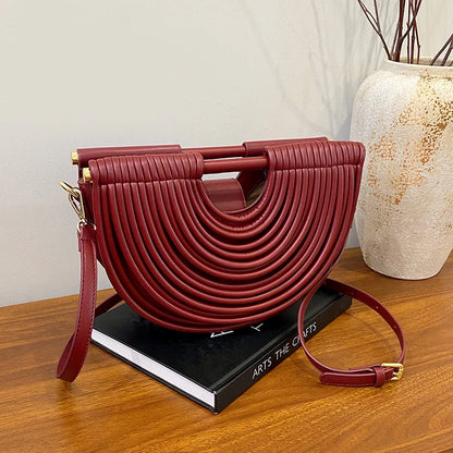 Sac demi-lune luxe