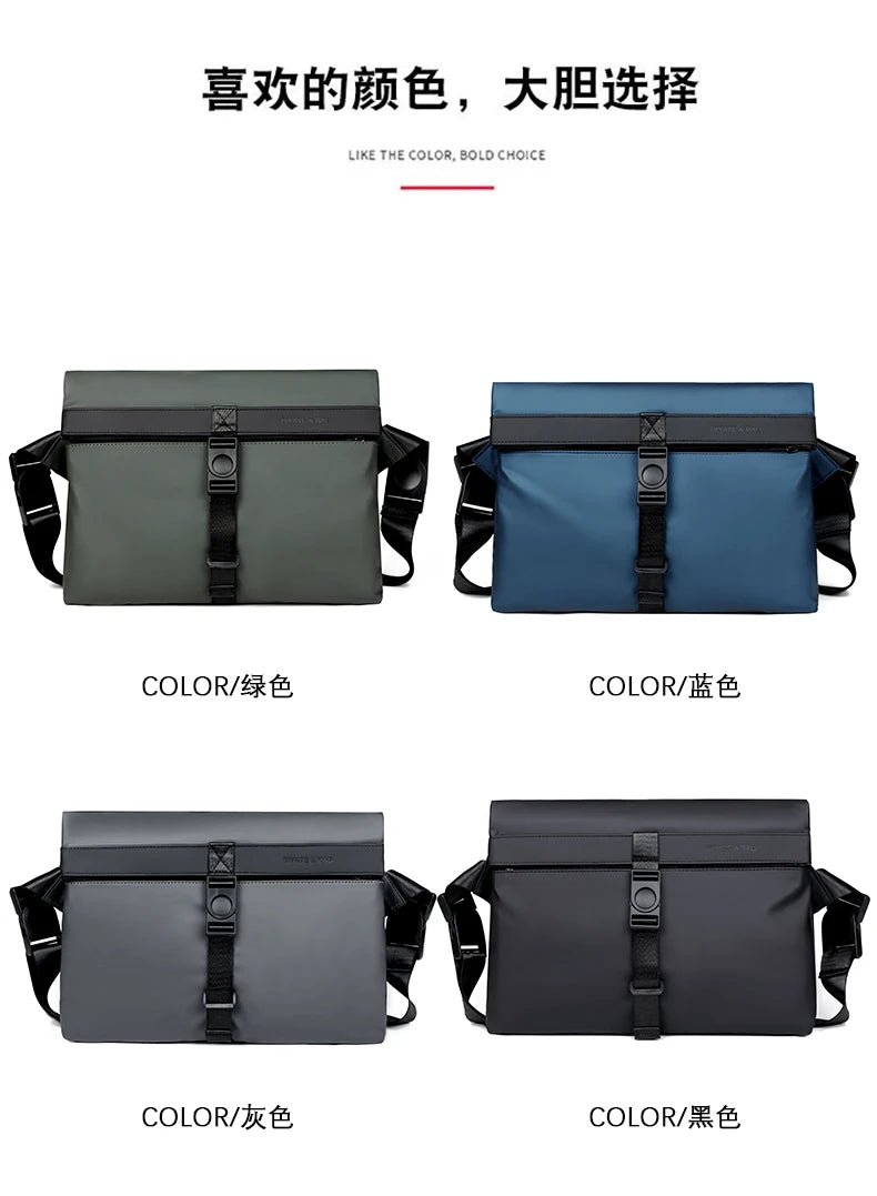 Oxford Messenger Hobos Sac à main pour homme, sac à main pour homme, haute qualité, mince, grande capacité, initié