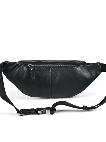 Grand sac banane noir