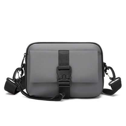 Sac à bandoulière en cuir PU souple pour hommes, petit sac à main décontracté de bonne qualité, pochette de jour