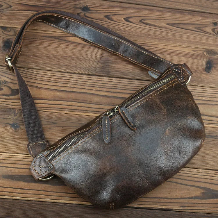 Sac banane homme vintage