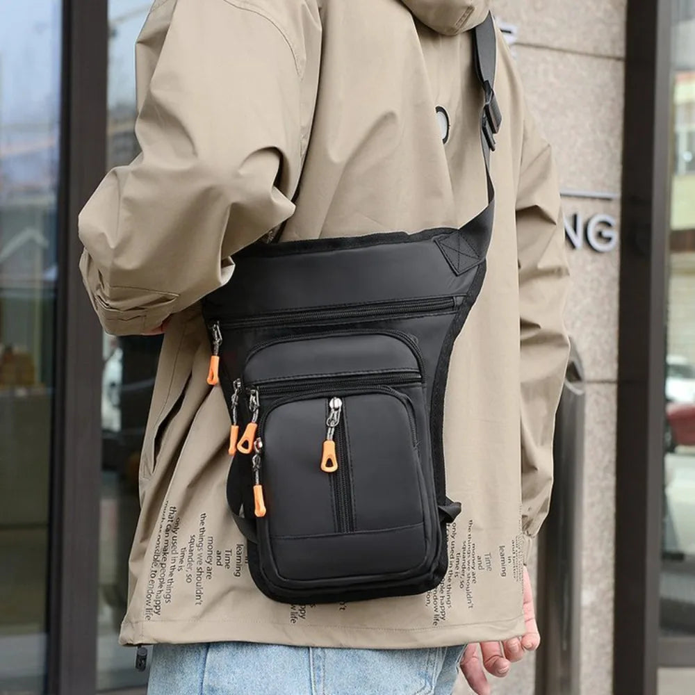 Sac de jambe moto homme