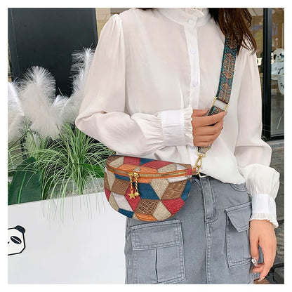 Sac banane patchwork