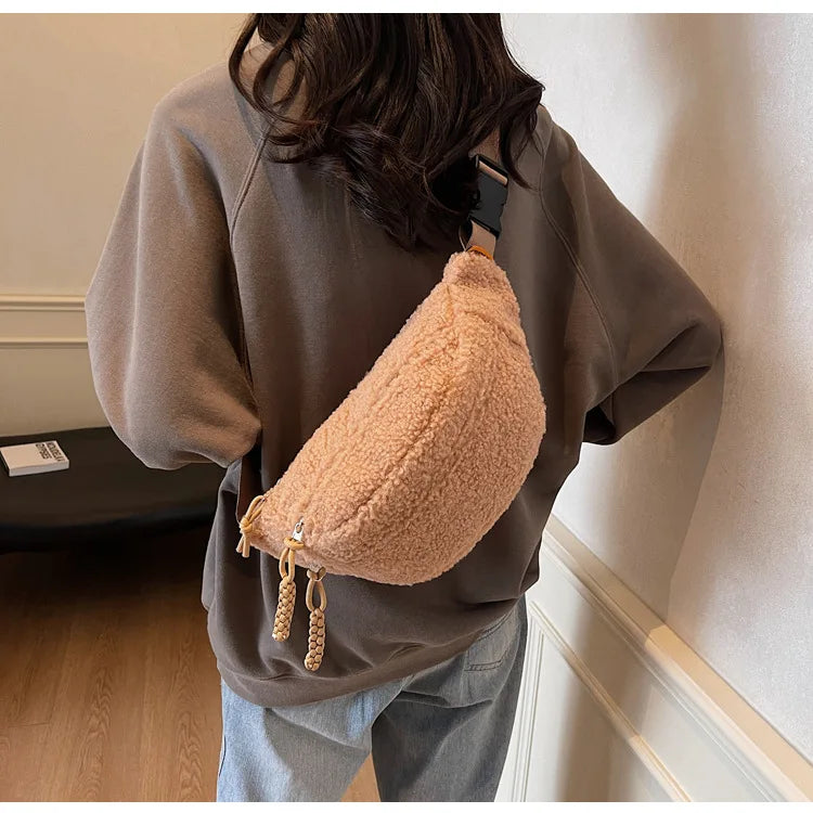 Sac banane moumoute femme