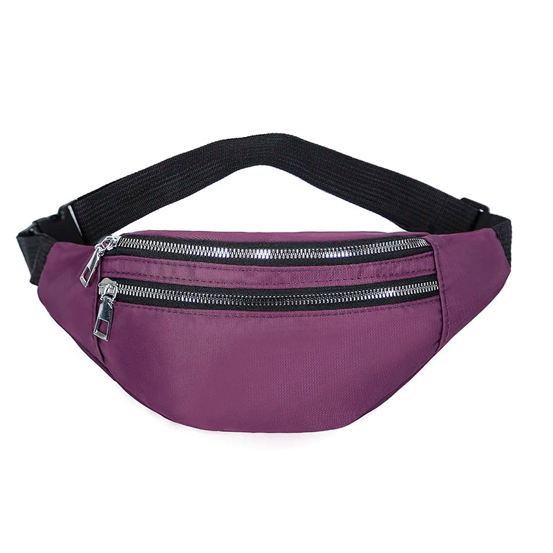 Sac banane multicolore