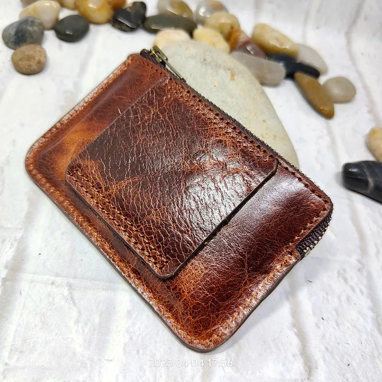 Pochette cuir ceinture