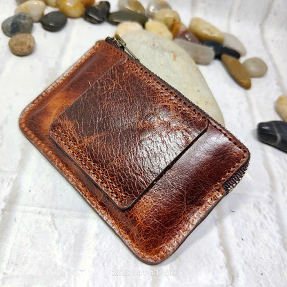 Pochette cuir ceinture
