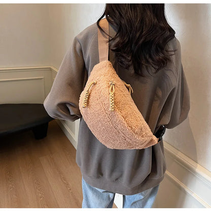Sac banane moumoute femme