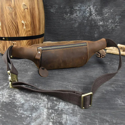 Sac banane ceinture homme cuir