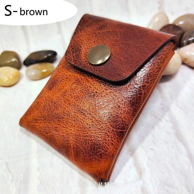 Pochette cuir homme ceinture