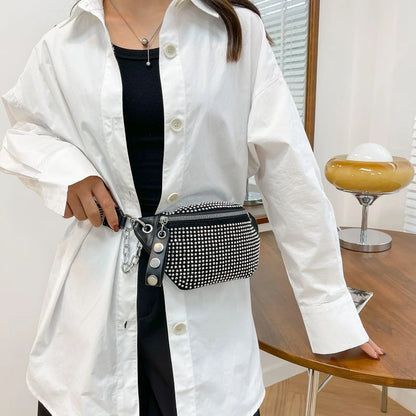 Sac banane clouté femme
