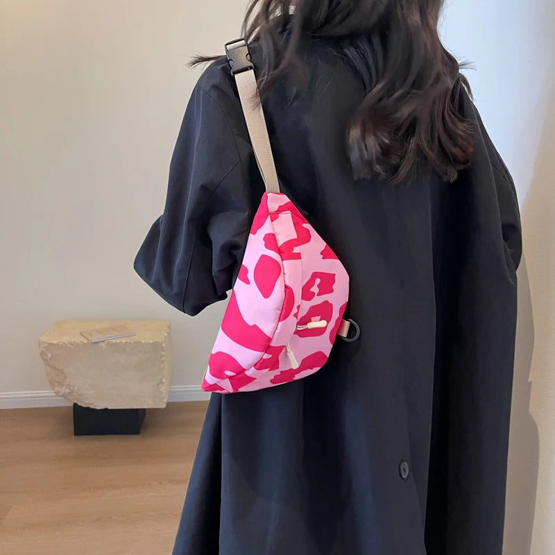 Sac banane femme léopard
