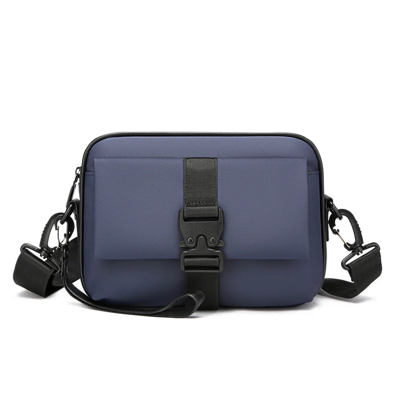 Sac à bandoulière en cuir PU souple pour hommes, petit sac à main décontracté de bonne qualité, pochette de jour