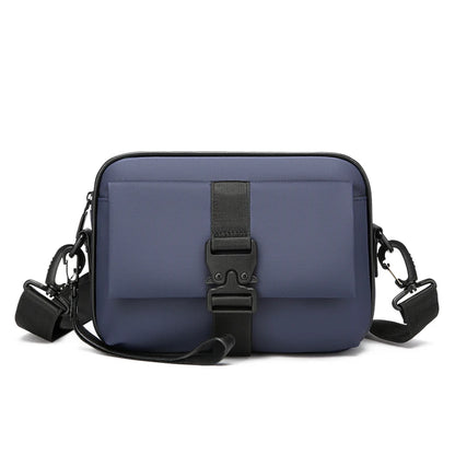 Sac à bandoulière en cuir PU souple pour hommes, petit sac à main décontracté de bonne qualité, pochette de jour
