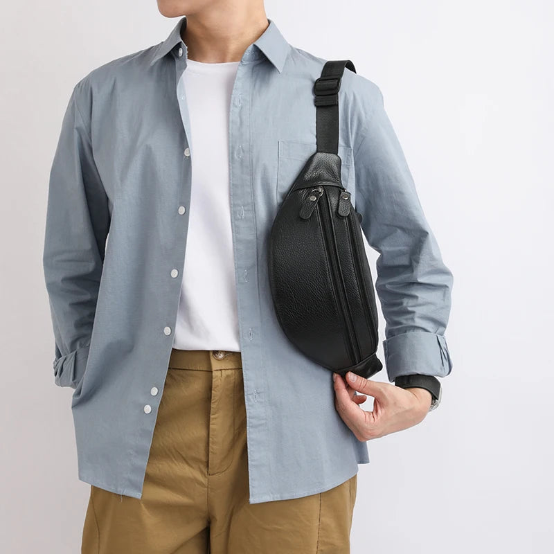 Sac banane double poche