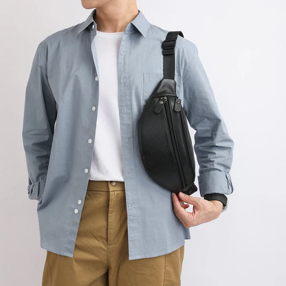Sac banane double poche