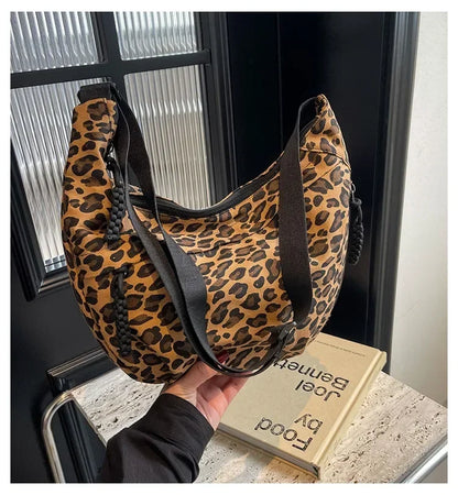 Sac bandoulière léopard
