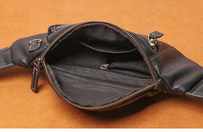 Sac banane vintage homme