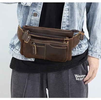 Sac banane avec poches devant