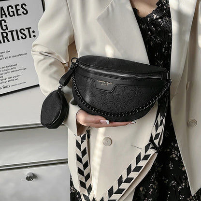 Sac banane femme fleuri